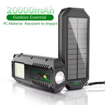 Portable Power Bank Factory - OEM Solar Waterproof 20000 Mah Fast Charging