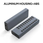 USB Hub Manufacturer - OEM 7 Ports 3.0 5Gbps Extension Docking LED