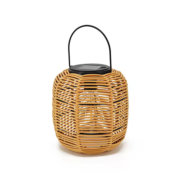 Solar Lantern Factory - OEM Rattan Outdoor Bamboo Retro Hollow