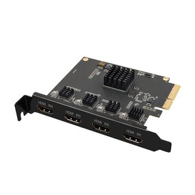 Video Capture Card Manufacturer - OEM Specialty Pcie 4 4HDMI Stage Party
