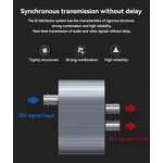 SDI Splitter Manufacturer - OEM 1 in 2 Out HD-SDI 1080P 60Hz Aluminum
