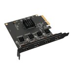 Streaming Capture Card Factory - OEM Pcie 4u SDK Vmix 4 Channels Radio