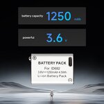 Headlamp Battery Factory - OEM Petzl E99ACA Type-C 1250mAh ACTIK Compatible