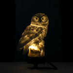 Solar Lawn Light Factory - OEM Owl Decorative Resin LED Stake