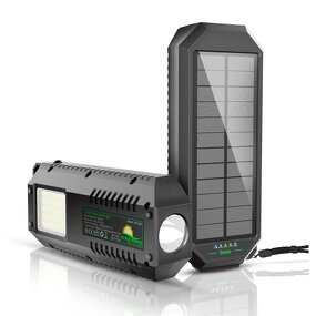 Solar Power Bank Manufacturer - OEM Popular 20000mAh Waterproof Camping