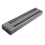 USB Hub Manufacturer - OEM 3.0 5Gbps 16 Port 12v Charging with Switch