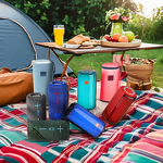 Portable Audio Speaker Factory - New Trending 10W Waterproof LED RGB