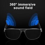 Smart HD Glasses Factory - 2025 Super Cool Stereo Sports Ultraviolet