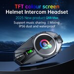 Wireless Headset Factory - 2025 New Product 500m Intercom Stereo Handsfree