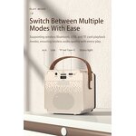 Mini Karaoke Speaker Factory - New P8 Microphone LED Bulb Portable Subwoofer