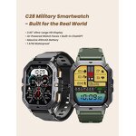 Smart Watch Factory - OEM C28 Outdoor Waterproof Silicone Gel Band Call