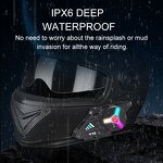 Motorcycle Helmet Headset Factory - Y70 Color Lighting Voice Assistant Wireless