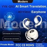 AI Translator Earbuds Factory - OEM/ODM Two-Way Translator Smart Screen Travel