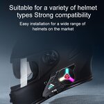 Motorcycle Helmet Headset Factory - Y70 Color Lighting Voice Assistant Wireless