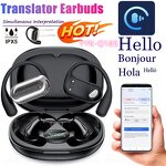 AI Translator Earbuds Factory - OEM/ODM Instant Translator 144 Languages Sports