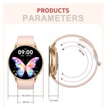 Smart Watch Factory - CY29 1.32inch Full Circle BT Calling Heart Rate