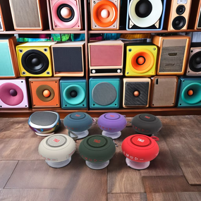 Mini Party Speaker Factory - OEM/ODM Custom RGB LED 3W Output