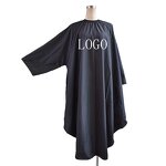 Barber Cape Manufacturer - OEM Customized Logo Polyester with Sleeves