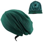 Sleep Cap Manufacturer - OEM Satin Silk Lined Soft Chemo Slouch Bonnet