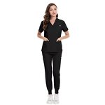 Medical Scrubs Manufacturer - OEM Spandex Jogger Sets Custom Logo Nursing