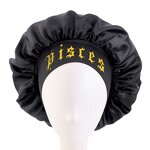 Sleep Cap Manufacturer - OEM New Printing 12 Zodiac Signs Satin Bonnets