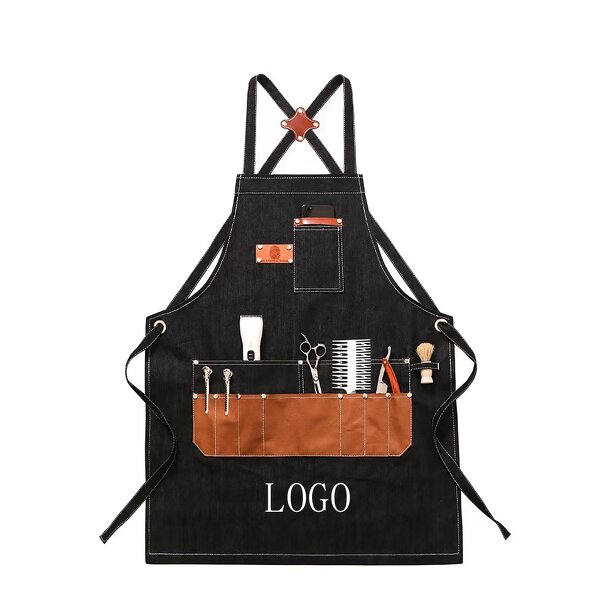 Work Apron Manufacturer - OEM Custom Printed Waterproof Canvas Denim