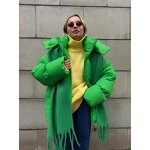 Winter Jacket Manufacturer - OEM Customized Women Loose Hoodie Padded