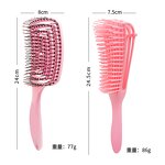 Plastic Comb Set Manufacturer - OEM 4pcs Barber Accessories Massage Comb