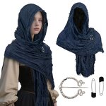 Hooded Cape Manufacturer - OEM Halloween Medieval Viking Renaissance Costume