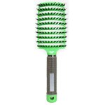 Hairbrush Manufacturer - OEM Women Scalp Massage Bristle Nylon Detangle