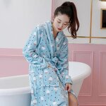 Bathrobe Manufacturer - OEM Printed Coral Fleece