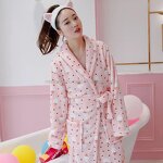 Bathrobe Manufacturer - OEM Printed Coral Fleece