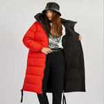 Down Coat Manufacturer - OEM New Style Women's Reversible 80/20 DUCK