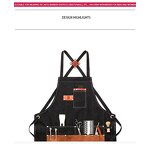 Work Apron Manufacturer - OEM Custom Printed Waterproof Canvas Denim