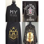 Stylist Cape Manufacturer - OEM Short Cloth Custom Logo Makeup Dyeing