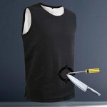 Anti Stab Vest Supplier - OEM Self Defense White Waistcoat Waterproof Cut Resistant