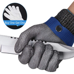 Metal Mesh Gloves Manufacturer - OEM A9 Anti-Cut Stainless Steel Kitchen Butcher