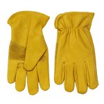 Safety Gloves Manufacturer - OEM OEM Yellow Men's Sheepskin Leather Working