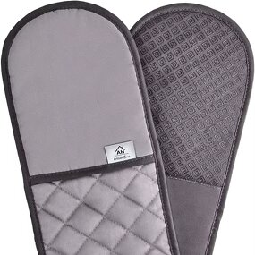 Oven Mitts Factory - OEM Non-Slip Heat Resistant Silicone Set Flexible