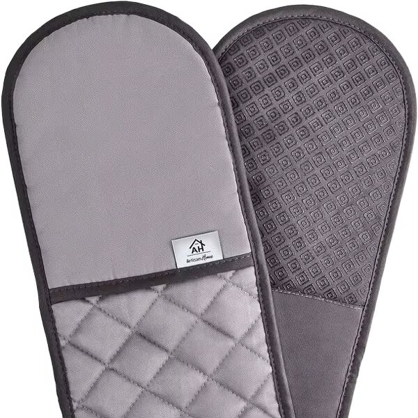 Oven Mitts Factory - OEM Non-Slip Heat Resistant Silicone Set Flexible
