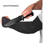 Protective Arm Sleeves Supplier - OEM Level 5 Anti-Cut Glass Sleeve HPPE Proof