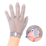 Chain Safety Gloves Factory - OEM Level 9 Anticut Stainless Steel Ring Mesh