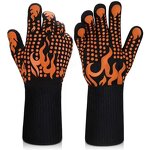 Heat Resistant Gloves Factory - OEM Customized Extreme Heat 1472F Silicone