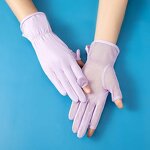 Driving Gloves Manufacturer - OEM Women's Summer UV Protection Touch Screen