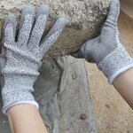 Construction Gloves Manufacturer - OEM HPPE EN388 Level 5 Anti-Cut PU Coated