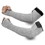 Protective Arm Sleeves Supplier - OEM Level 5 Anti-Cut Glass Sleeve HPPE Proof