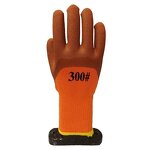 Winter Work Gloves Manufacturer - OEM 300# Nylon Latex Coated Foam Terry