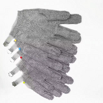 Chain Safety Gloves Factory - OEM Level 9 Anticut Stainless Steel Ring Mesh