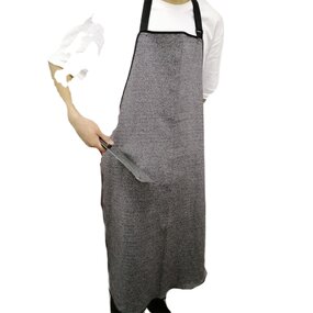 Cut-Resistant Apron Supplier - OEM Level 5 Bib Anti-Cut Kitchen Workwear