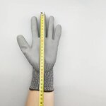 Safety Gloves Manufacturer - OEM 13g HPPE Glass Fiber Level 5 Cut Resistant